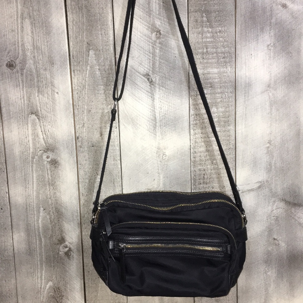 Vince Camuto Patch Nylon Crossbody